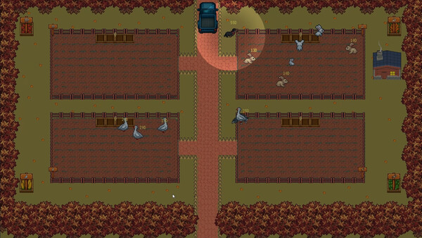 Screenshot of When the Barn Sleeps gameplay showing in-action mechanics