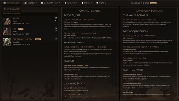 Screenshot of Grimmloch gameplay showing in-action mechanics