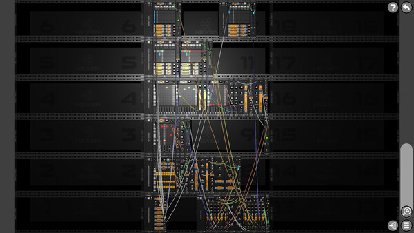 Hexen - Modular Synthesizer game for Linux 1