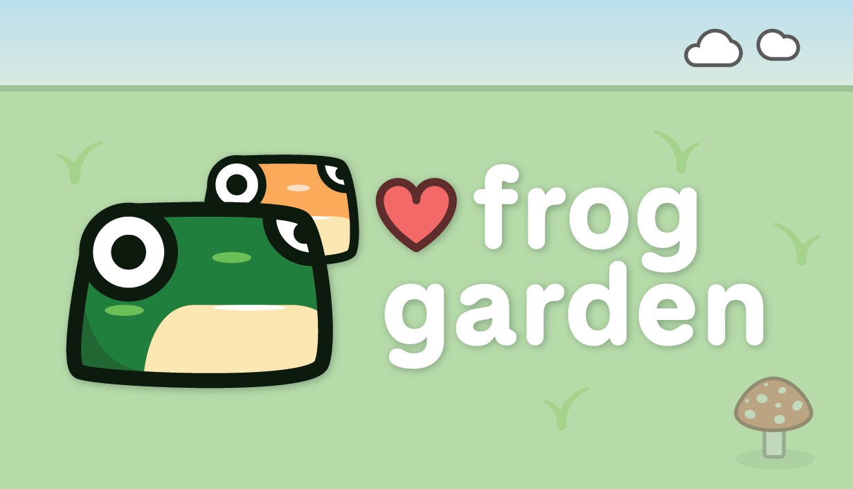 frog garden cover art
