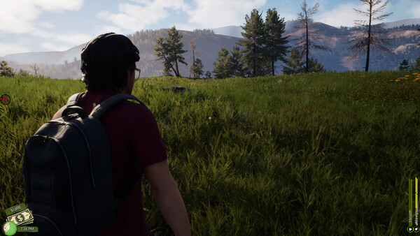 Screenshot of Roadside Store Simulator gameplay showing in-action mechanics