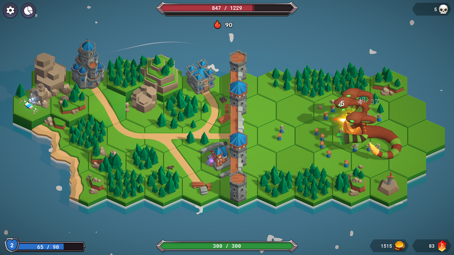 Isle of Titans screenshot 1
