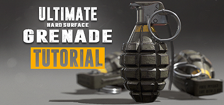 Ultimate Grenade Tutorial - Hardsurface 3D Course banner image