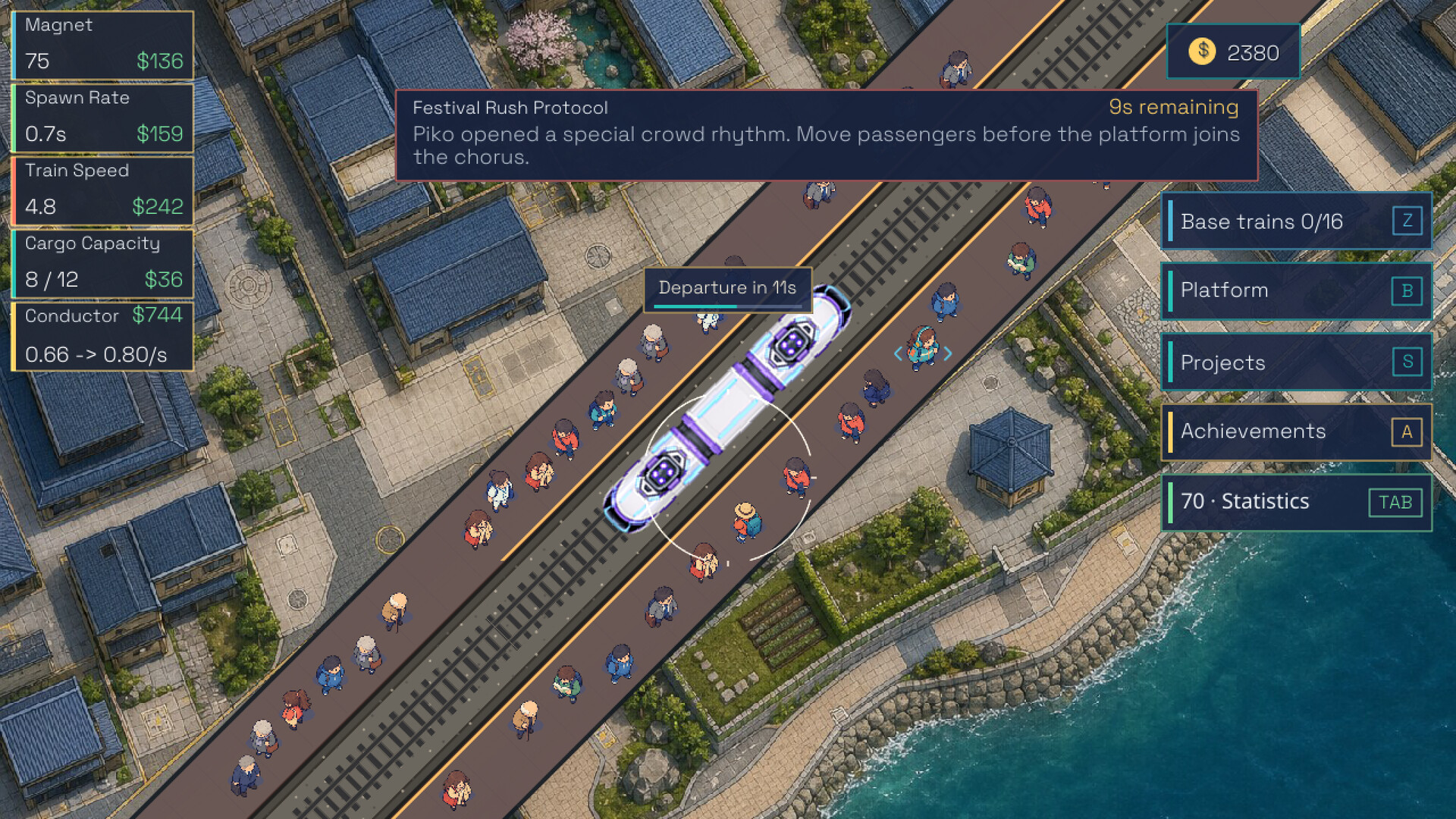 OshiYa: Train Rush screenshot 2