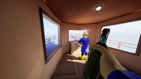 Screenshot of Where Are We Floating? gameplay showing in-action mechanics