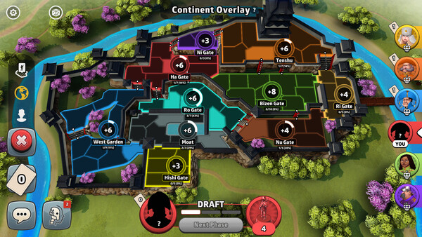 RISK: Global Domination - Fedual Japan Map Pack