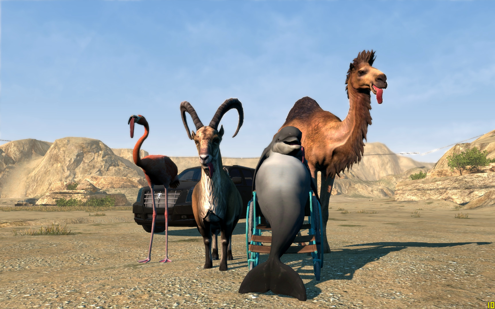 Goat Simulator: PAYDAY Featured Screenshot #1