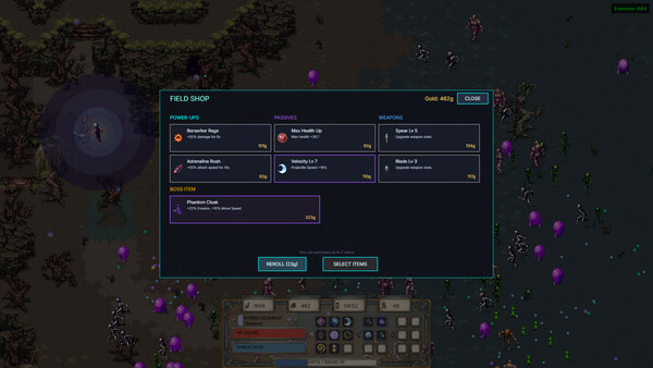 Screenshot of Mutant Survivors