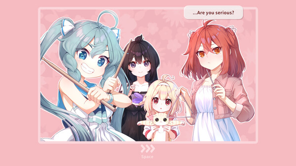 Screenshot of Melody Friends gameplay showing in-action mechanics