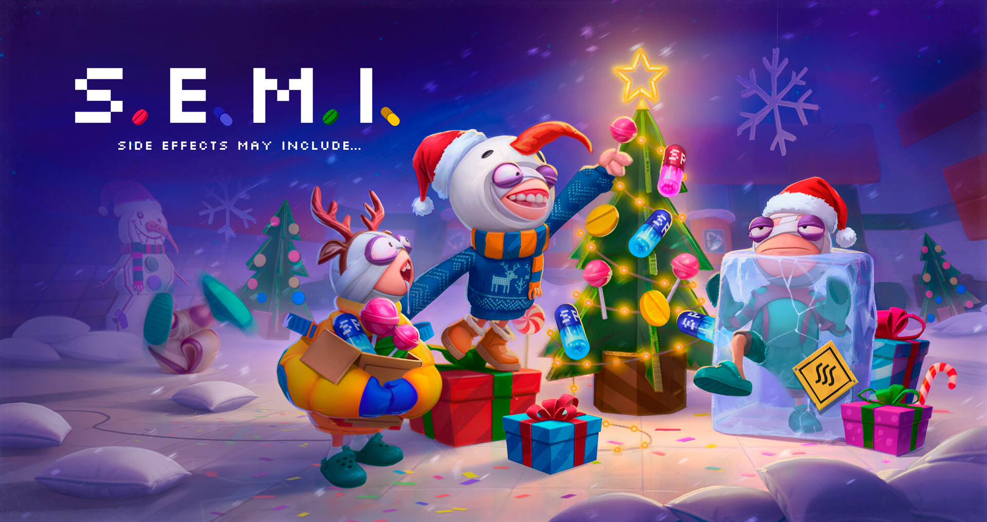 S.E.M.I. – Side Effects May Include Christmas Soundtrack Featured Screenshot #1