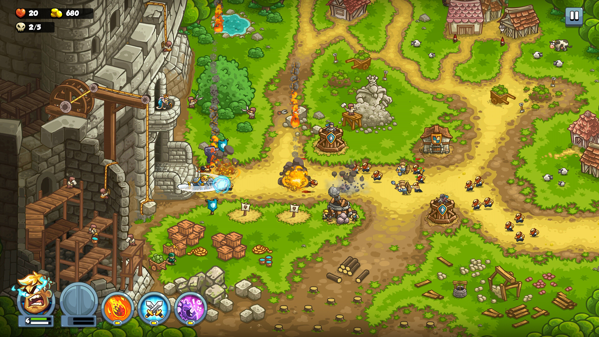 Kingdom Rush 6: Genesis TD screenshot 1