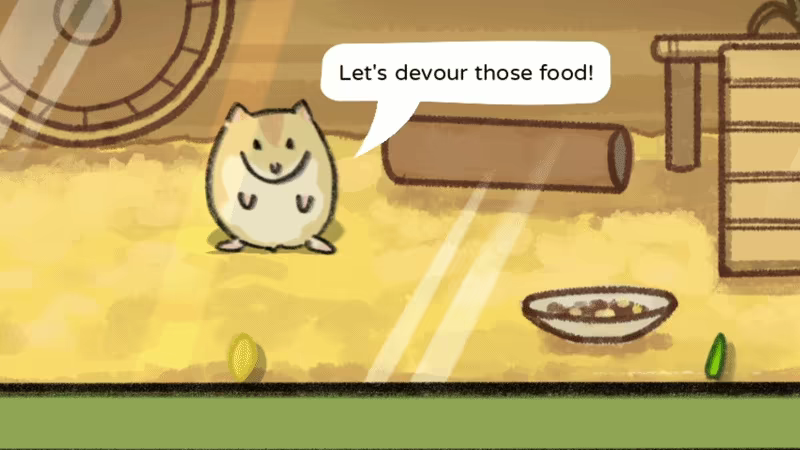 鼠吃跑 Hamster, Eat, Run video 8
