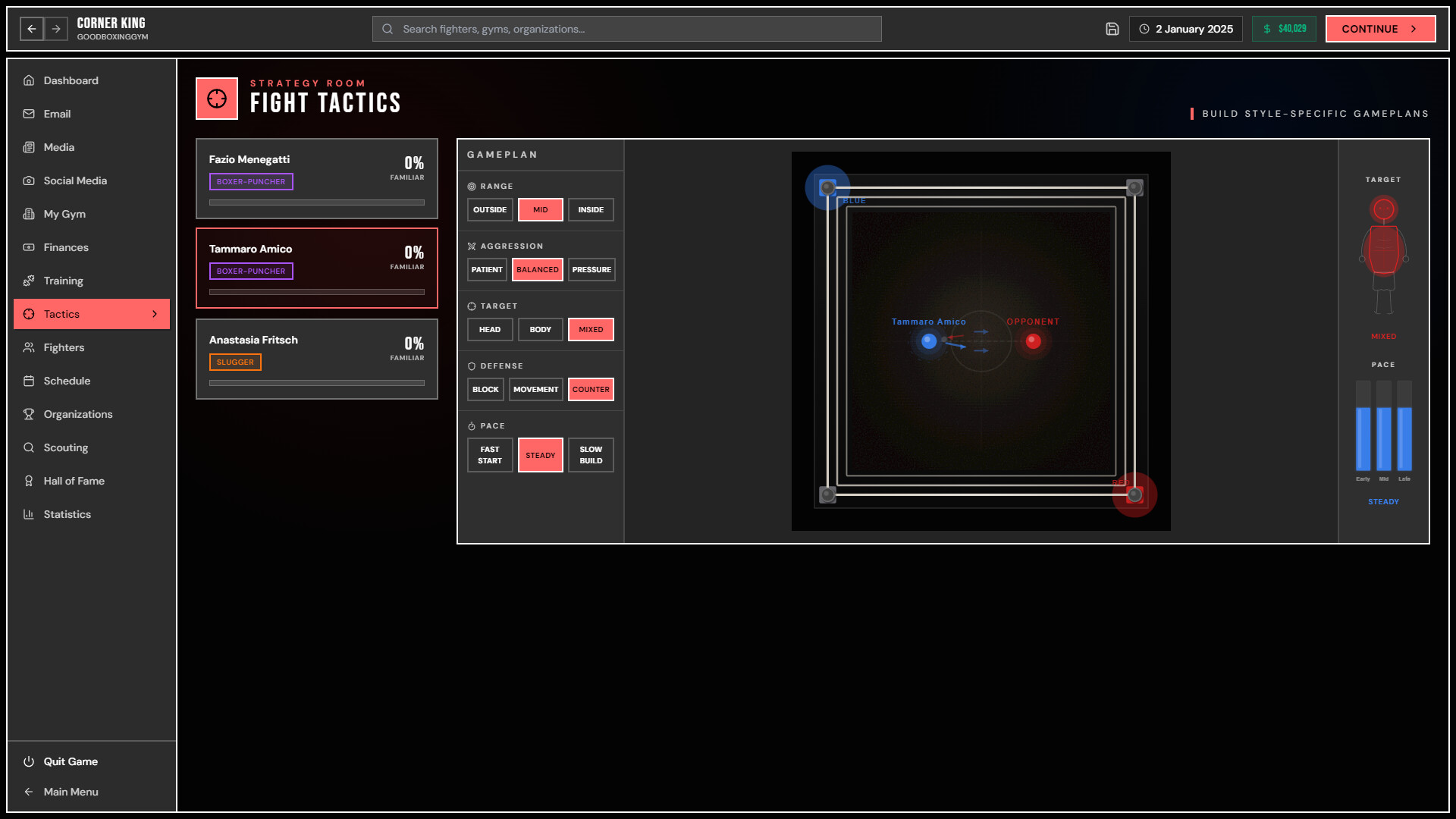 Corner King: Boxing Manager screenshot #2