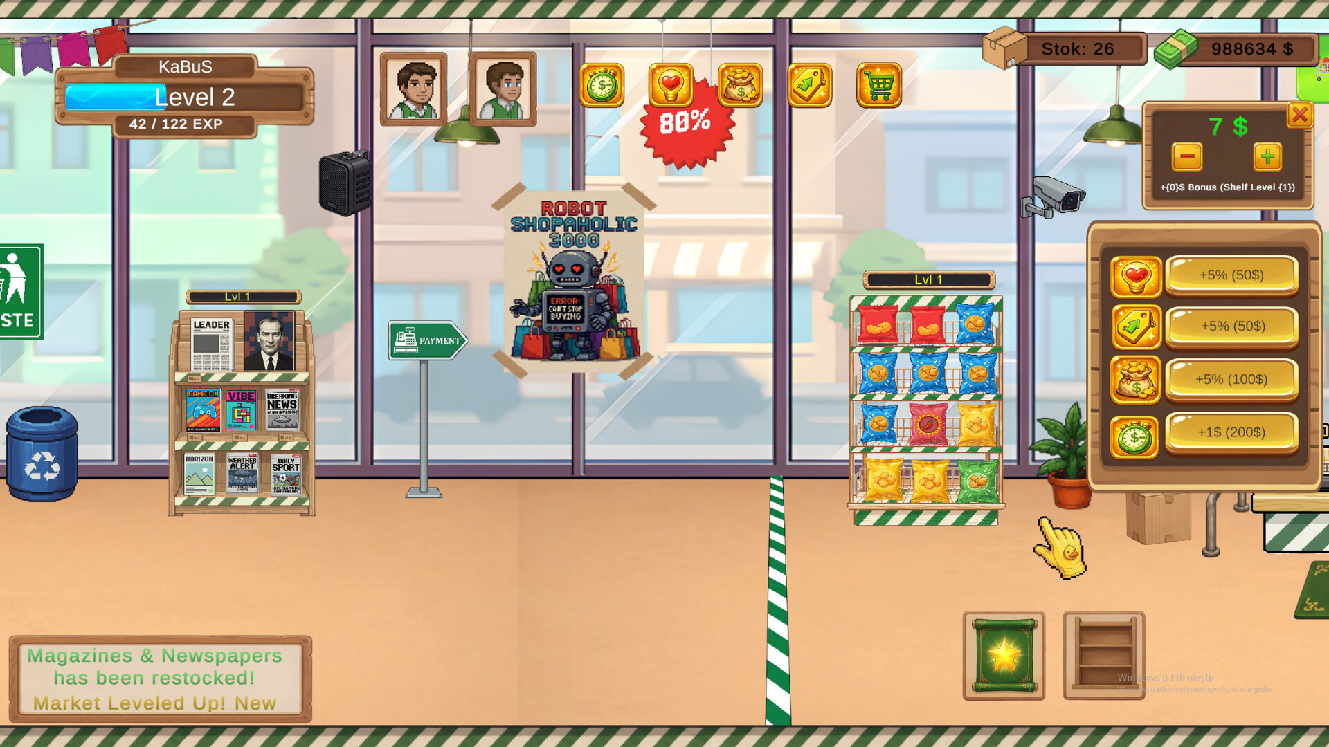 Supermarket Simulator: Idle Tycoon Clicker screenshot 2