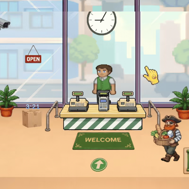Supermarket Simulator: Idle Tycoon Clicker video 3