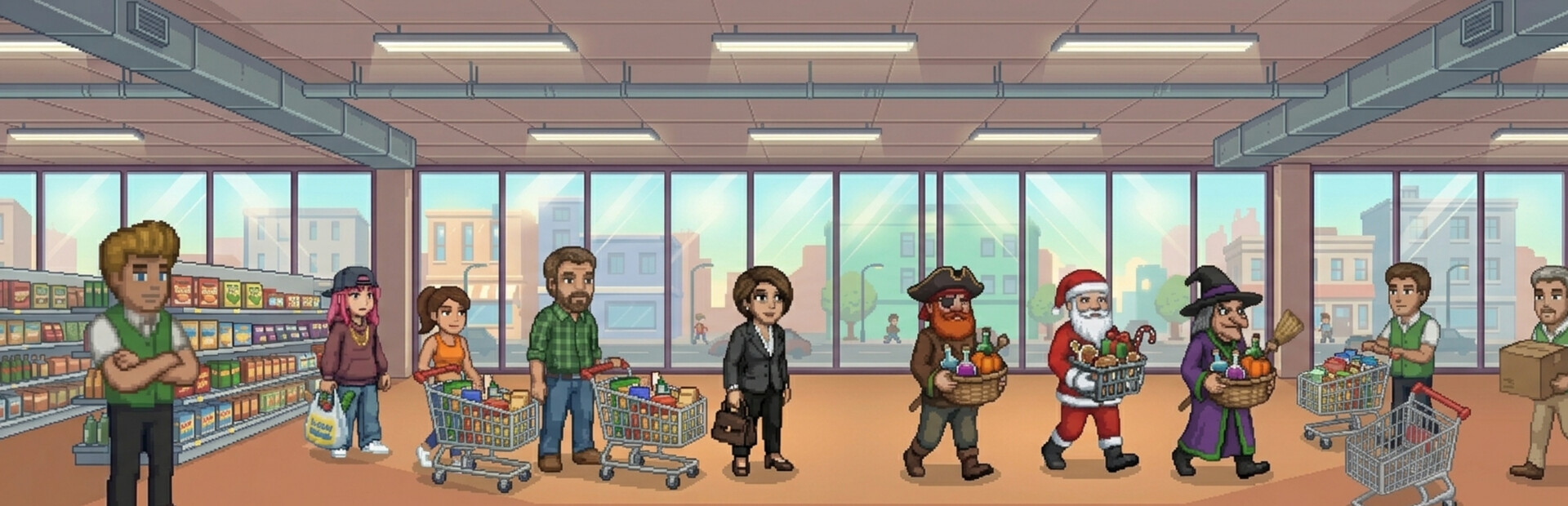 Supermarket Simulator: Idle Tycoon Clicker