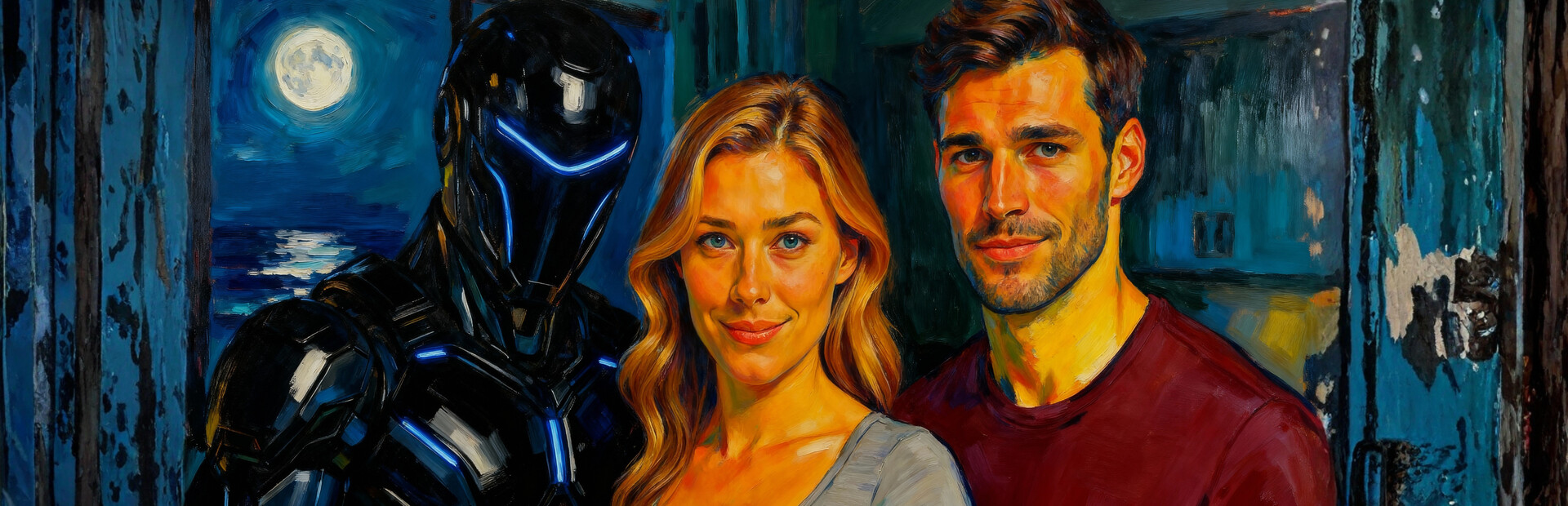 Guarded by the AI: Painted with Love
