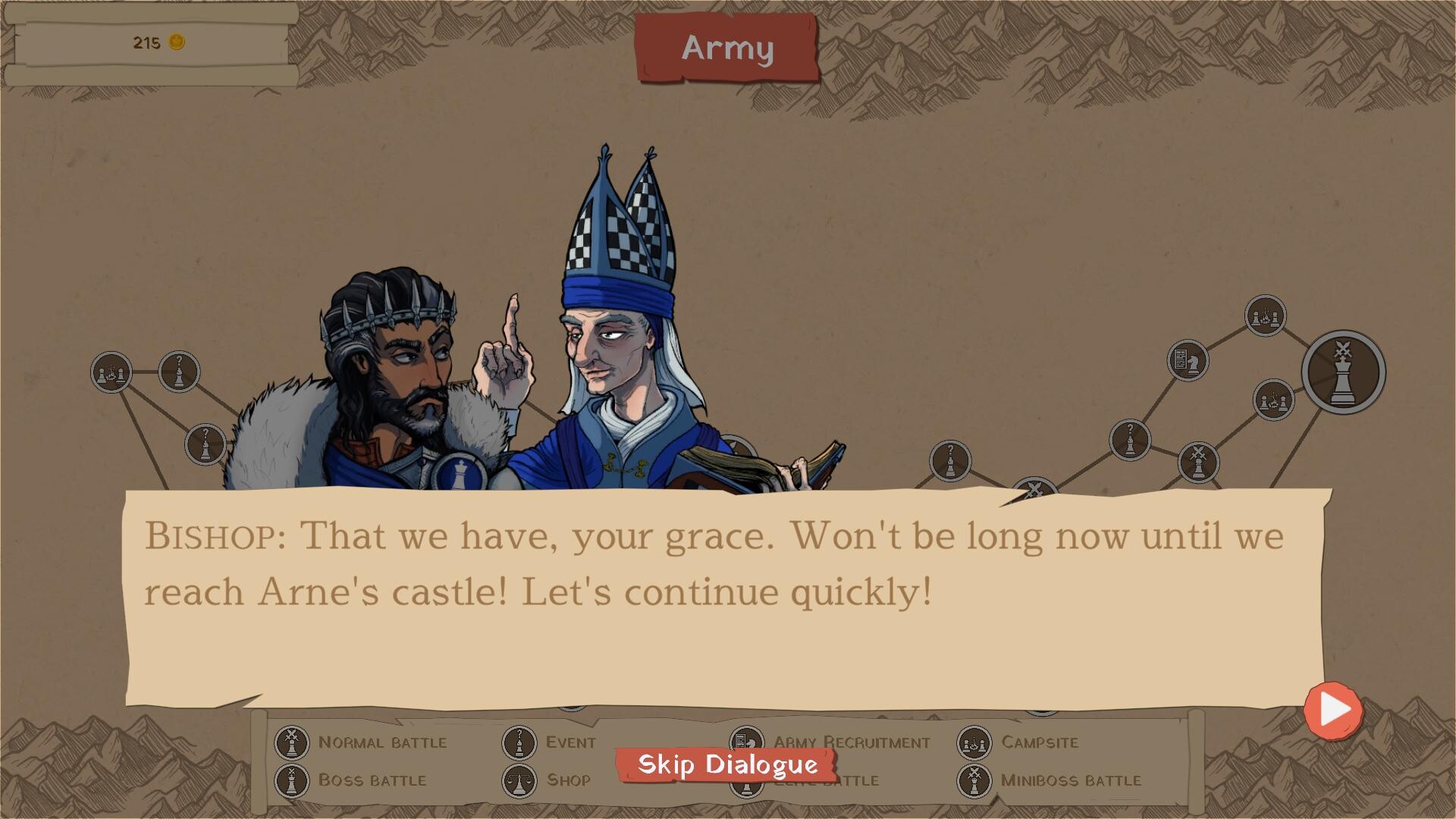 Board of the Kings: A Chess RPG screenshot #1
