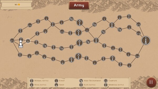 Screenshot 4 of Board of the Kings: A Chess RPG - final gameplay screenshot