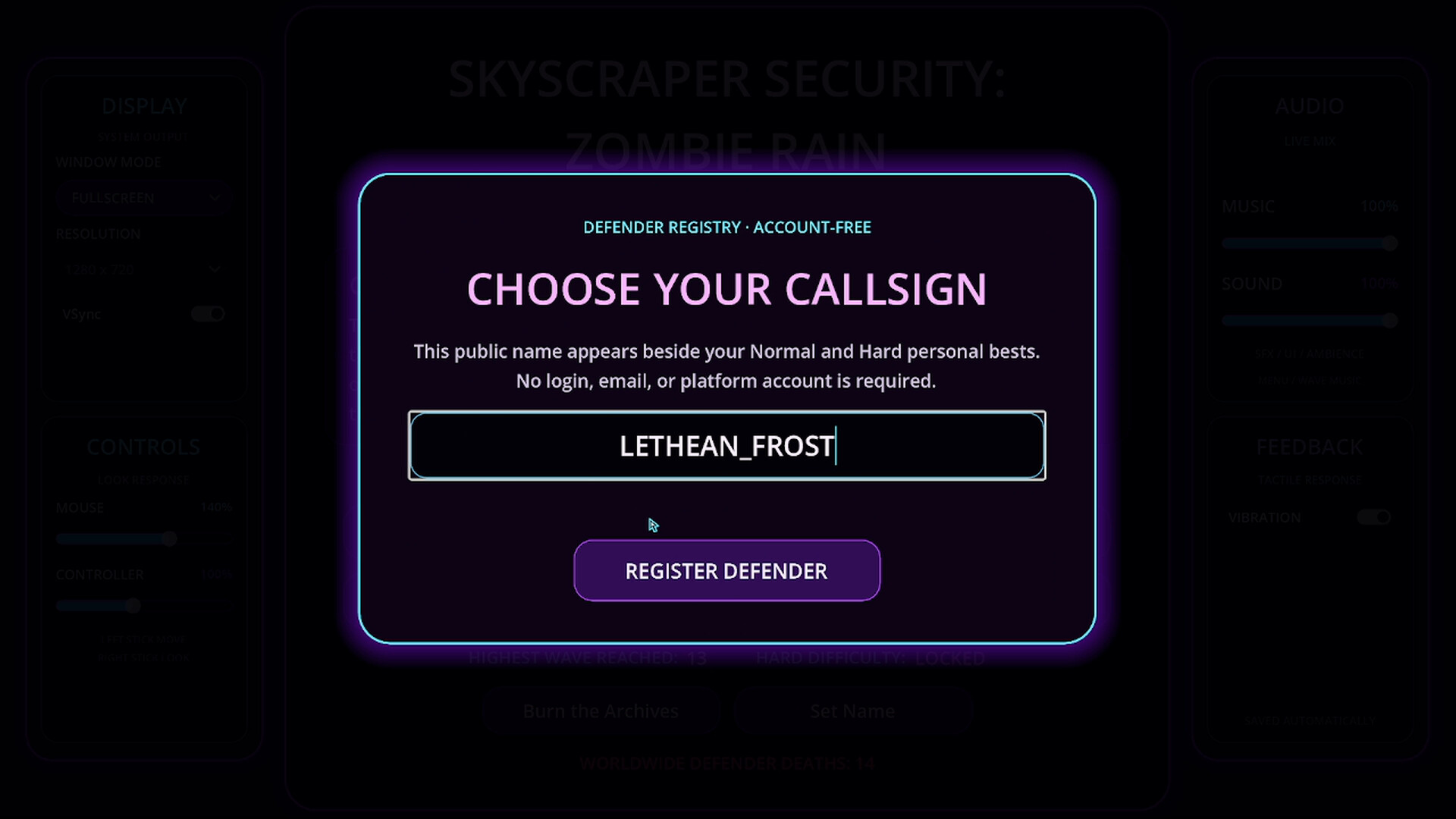 Skyscraper Security: Zombie Rain screenshot 1