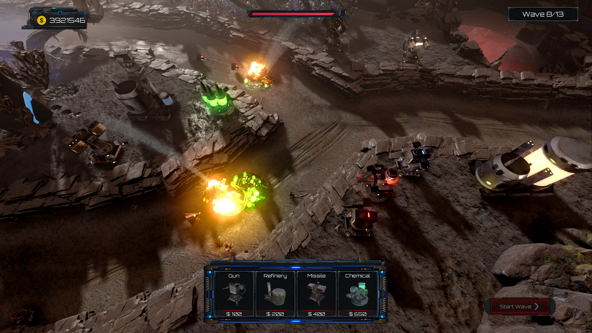 Rise of the Cones: Planetary Defense screenshot 1