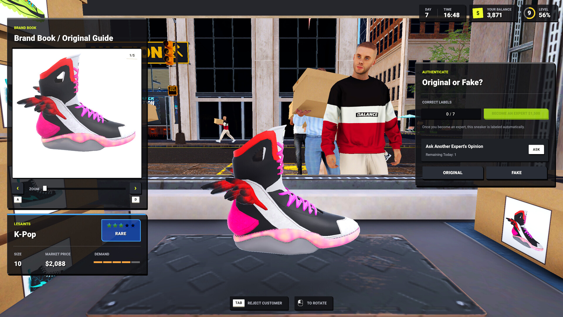 Real or Rep: Sneaker Store Simulator screenshot 2