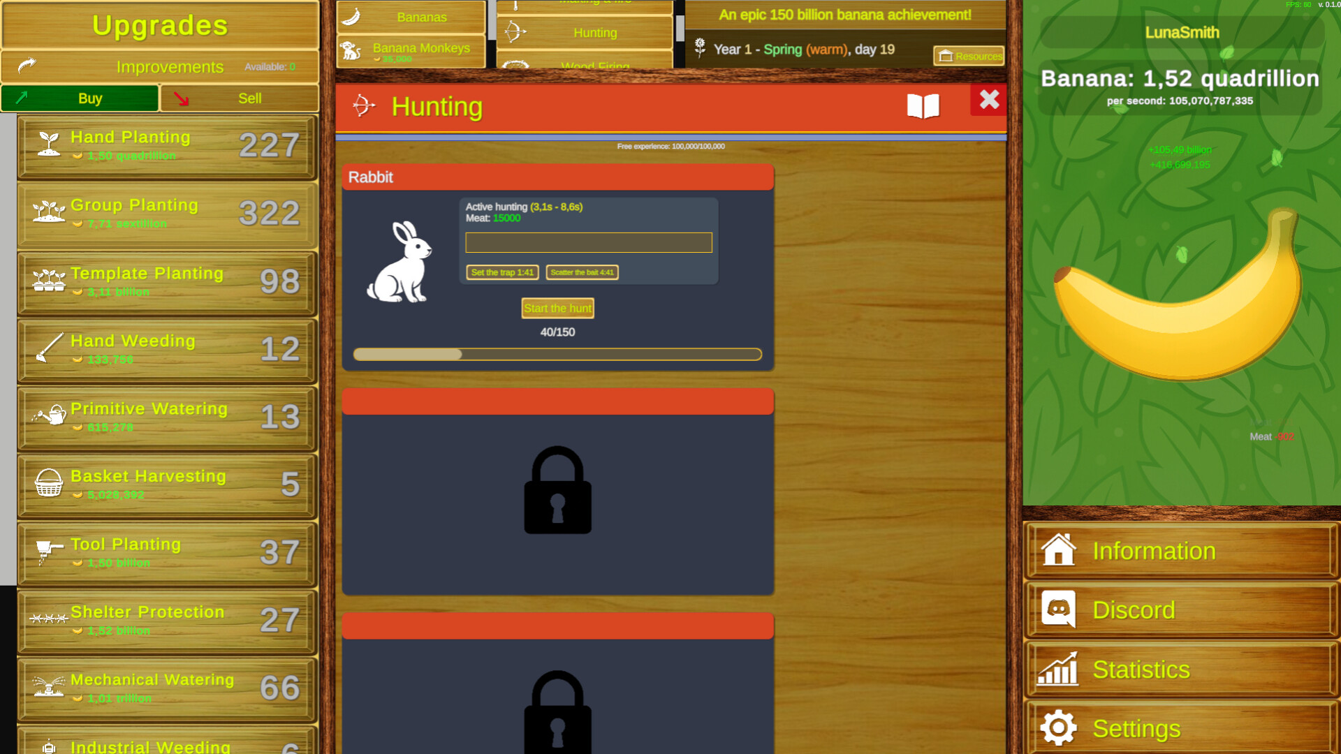 Banana Chaos Clicker screenshot