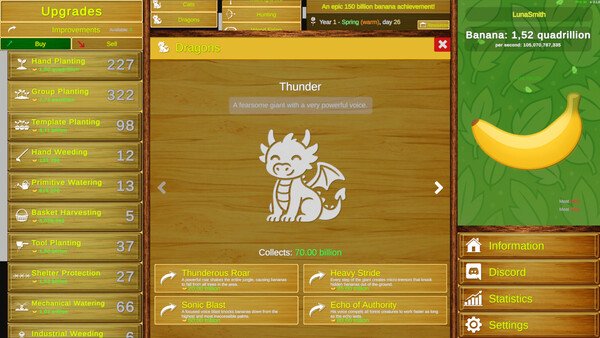 Screenshot 3 of Banana Chaos Clicker - more gameplay footage