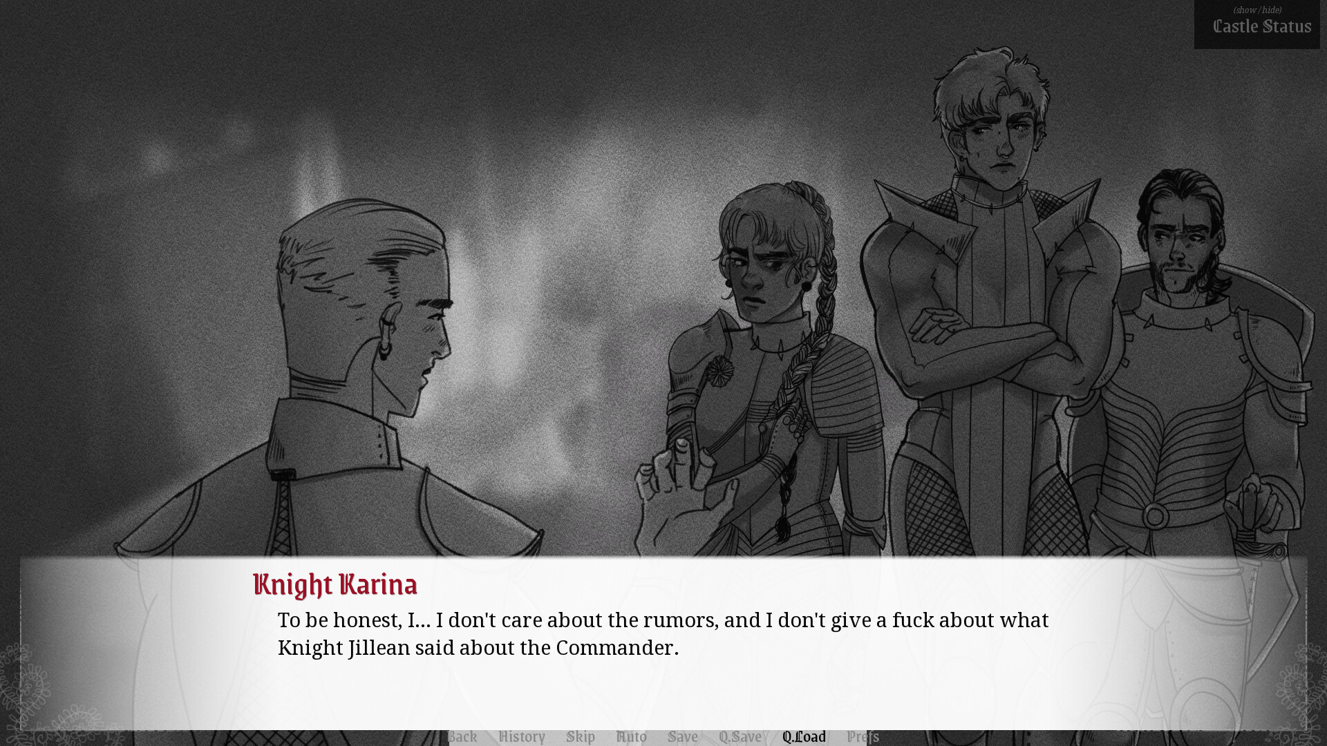 Love the Guard, Be the King - A Visual Novel screenshot 5
