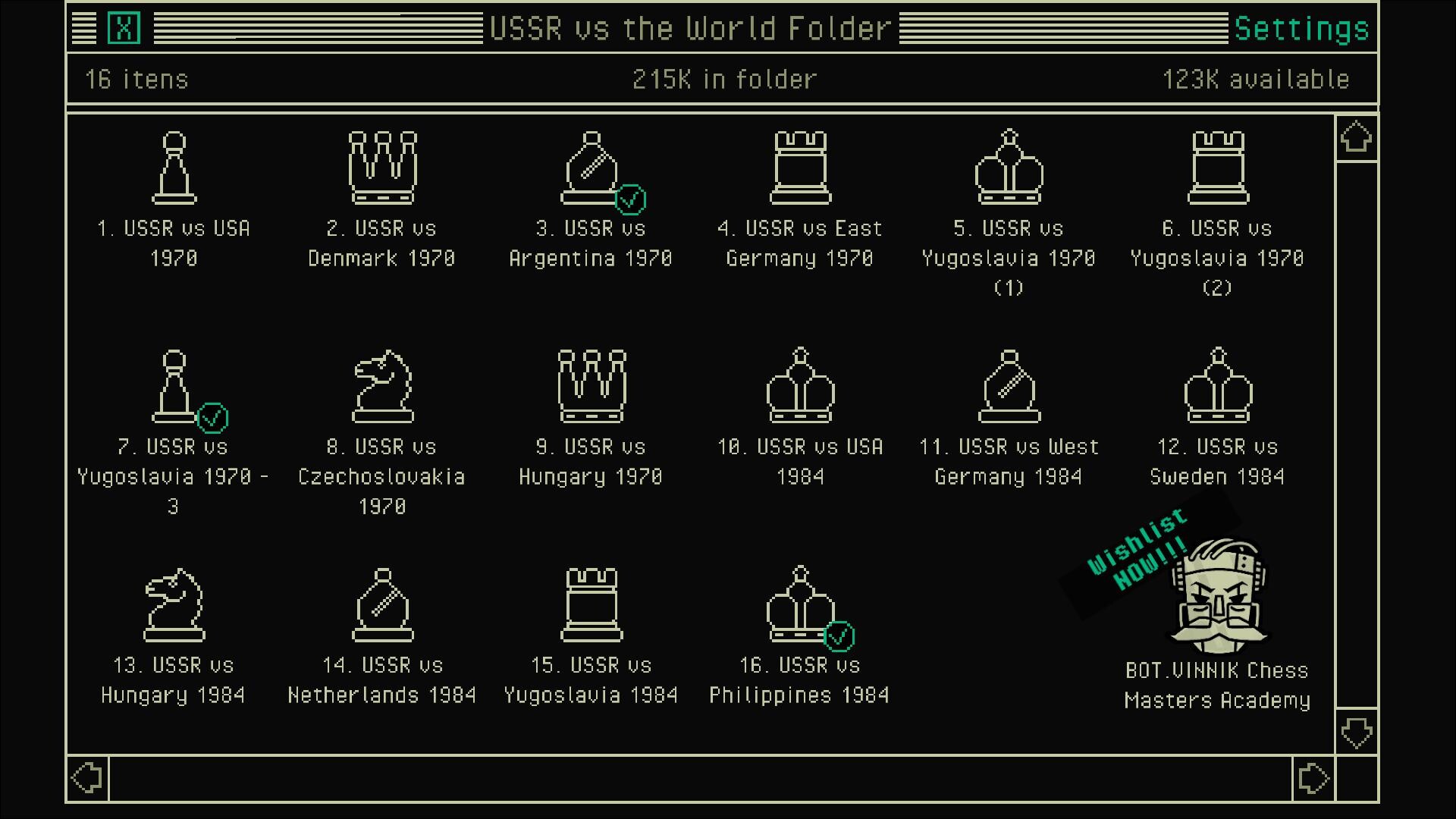 BOT.vinnik Chess: USSR vs the World screenshot 2