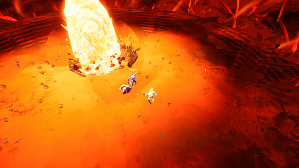 Screenshot of Noggin gameplay showing in-action mechanics