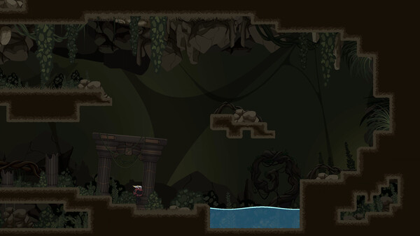 Screenshot of Pistil gameplay showing in-action mechanics