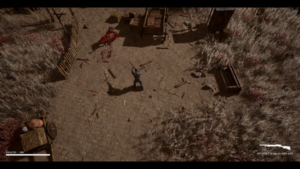 Screenshot of Acre of the Devil gameplay showing in-action mechanics
