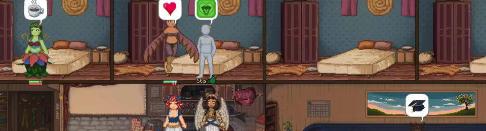 Иллюстрация из описания игры Isekai Parlor Simulator GOLD