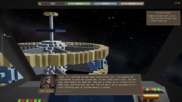 Screenshot 2 of Asteroid Rodeo - additional gameplay view