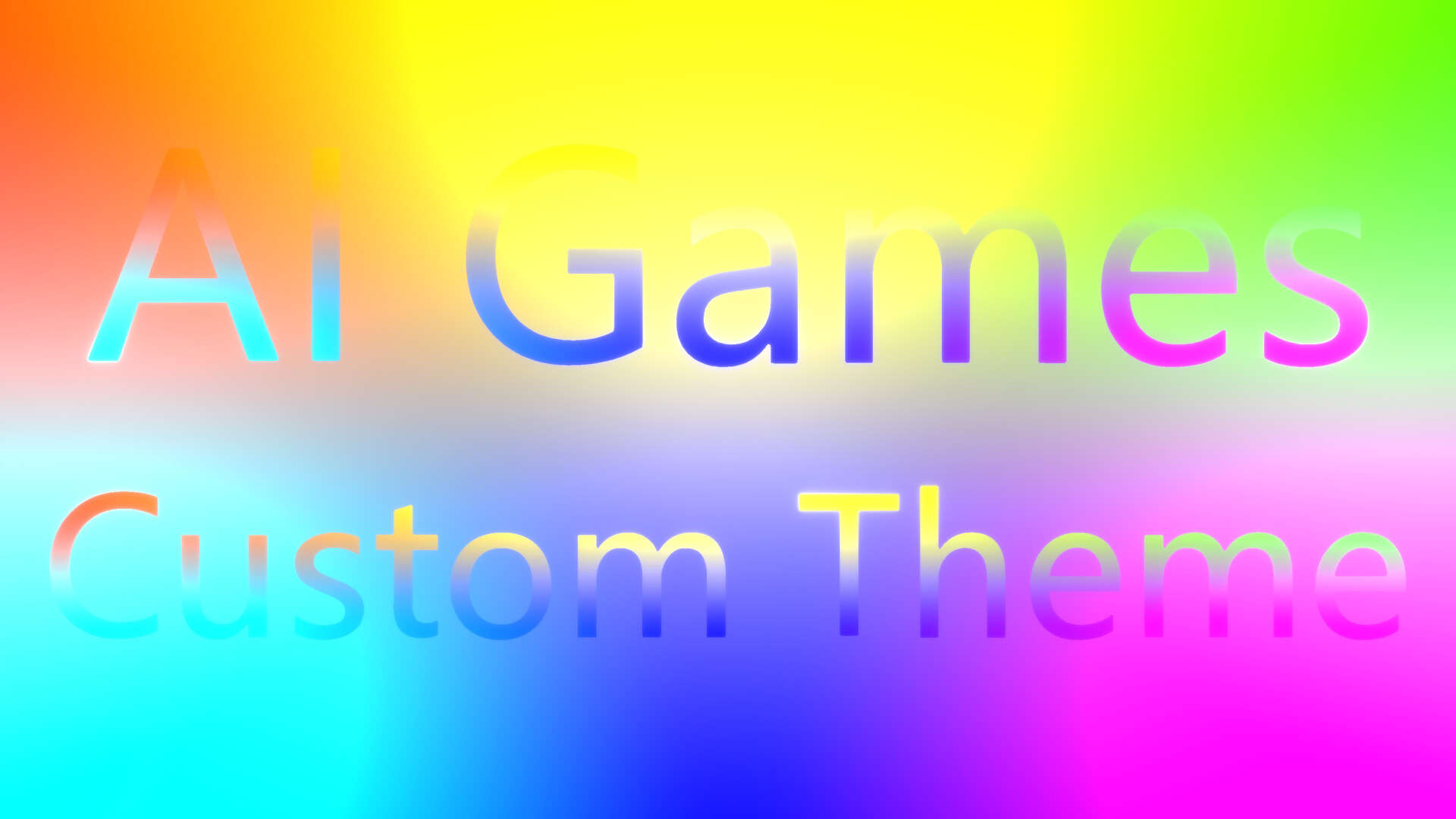 AI Games - Custom Theme Featured Screenshot #1