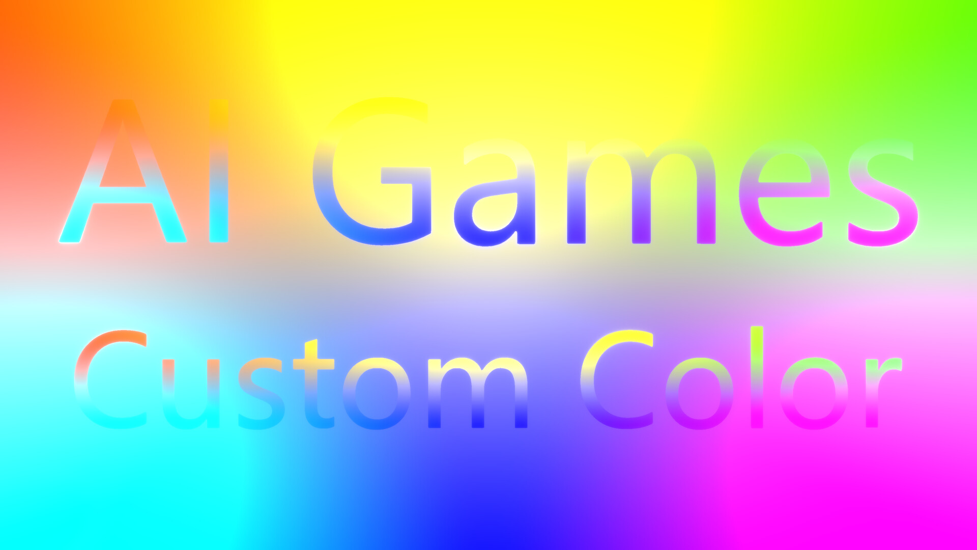 AI Games - Custom Color Featured Screenshot #1