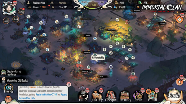 Immortal Clan: Grandmastery