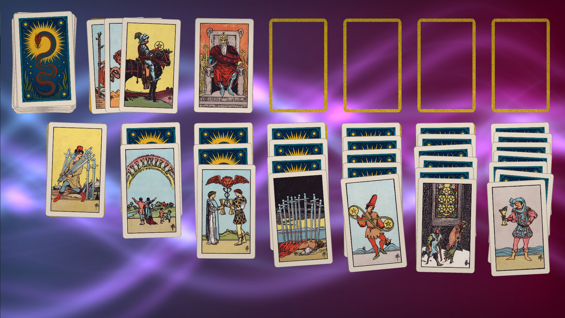 Star and Serpent Solitaire screenshot #8