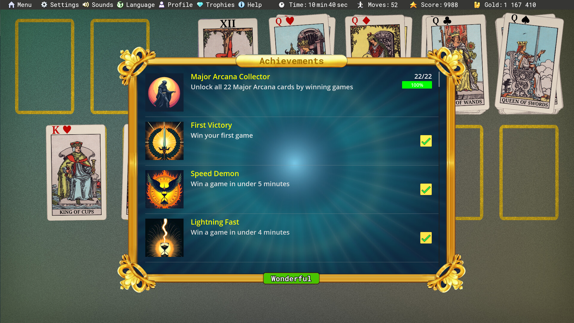 Star and Serpent Solitaire screenshot #11