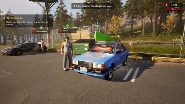 Скриншот 2 из игры Rent A Car Together