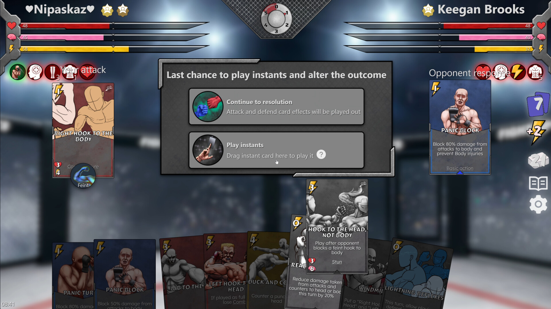 Mixed Martial Cards  screenshot #2