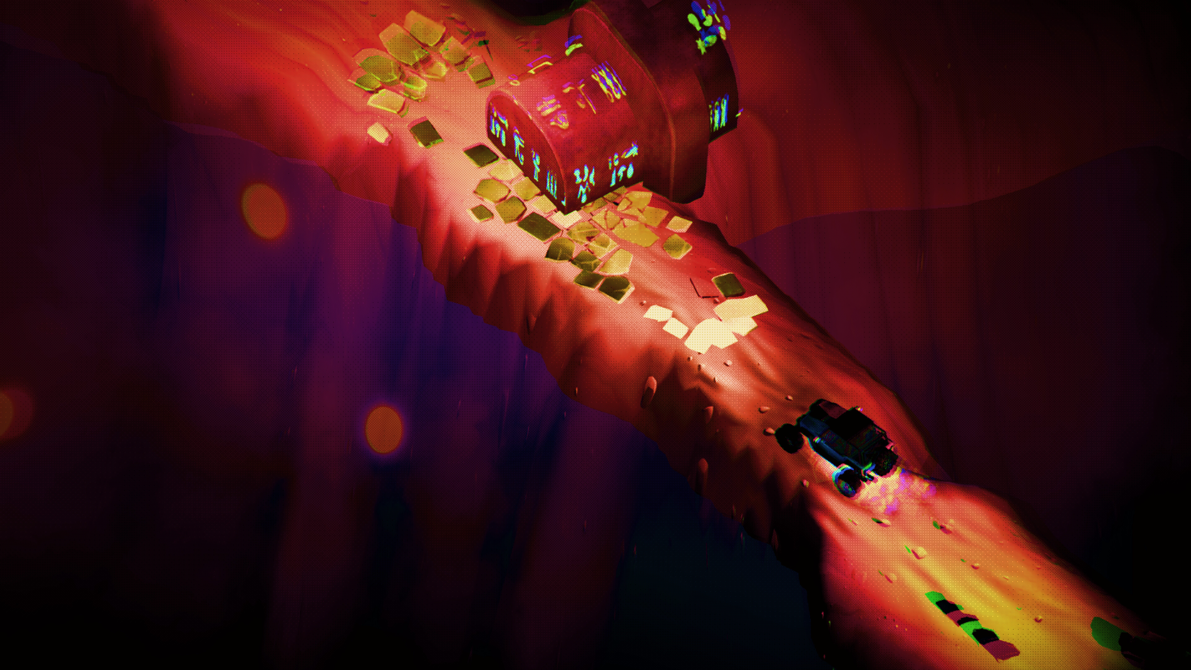 Official Co-Drive Chaos obstacle course screenshot
