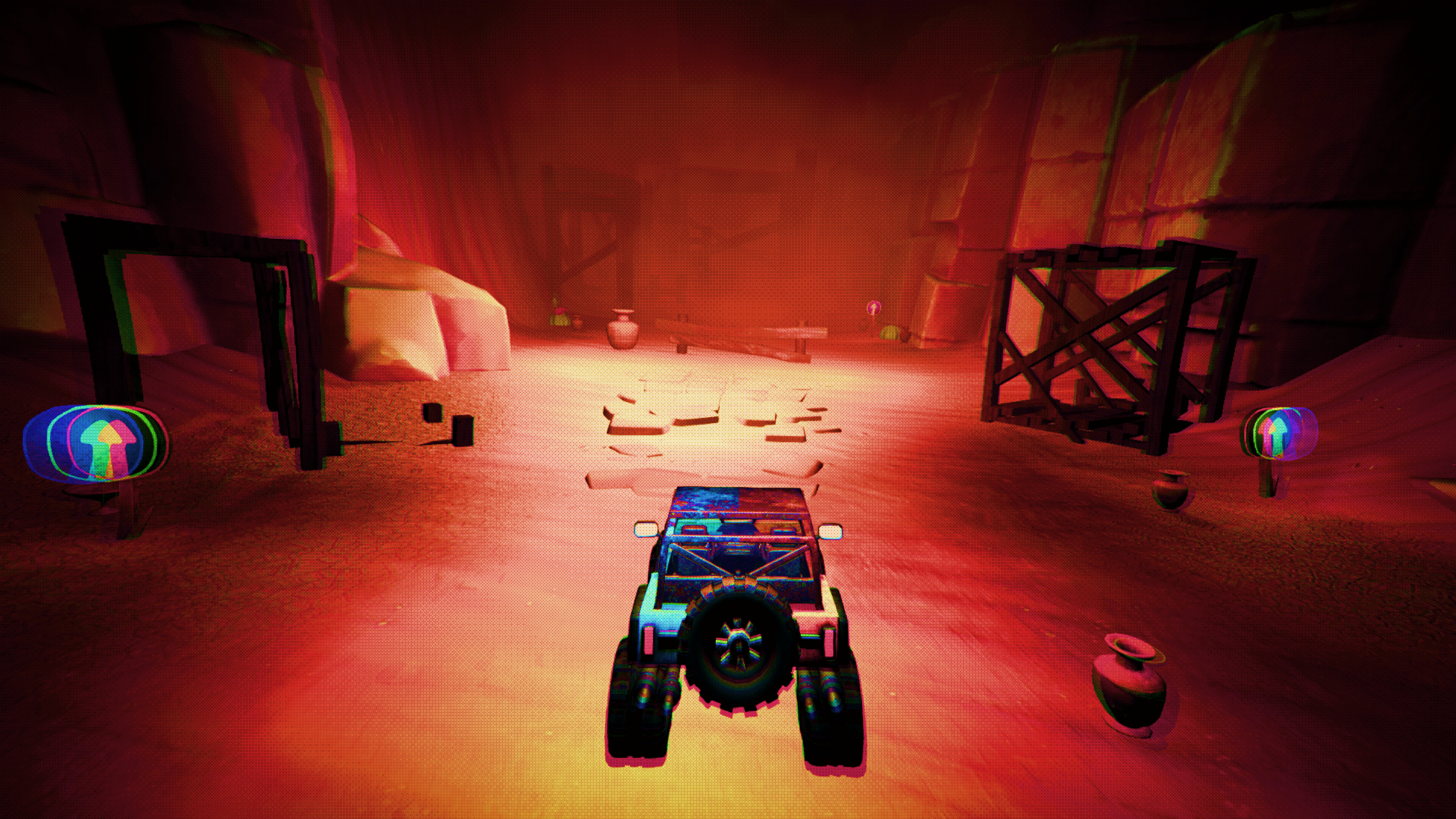 Official Steam level screenshot from Co-Drive Chaos
