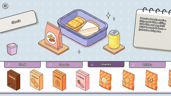 Pack my LunchBox game for Linux 1