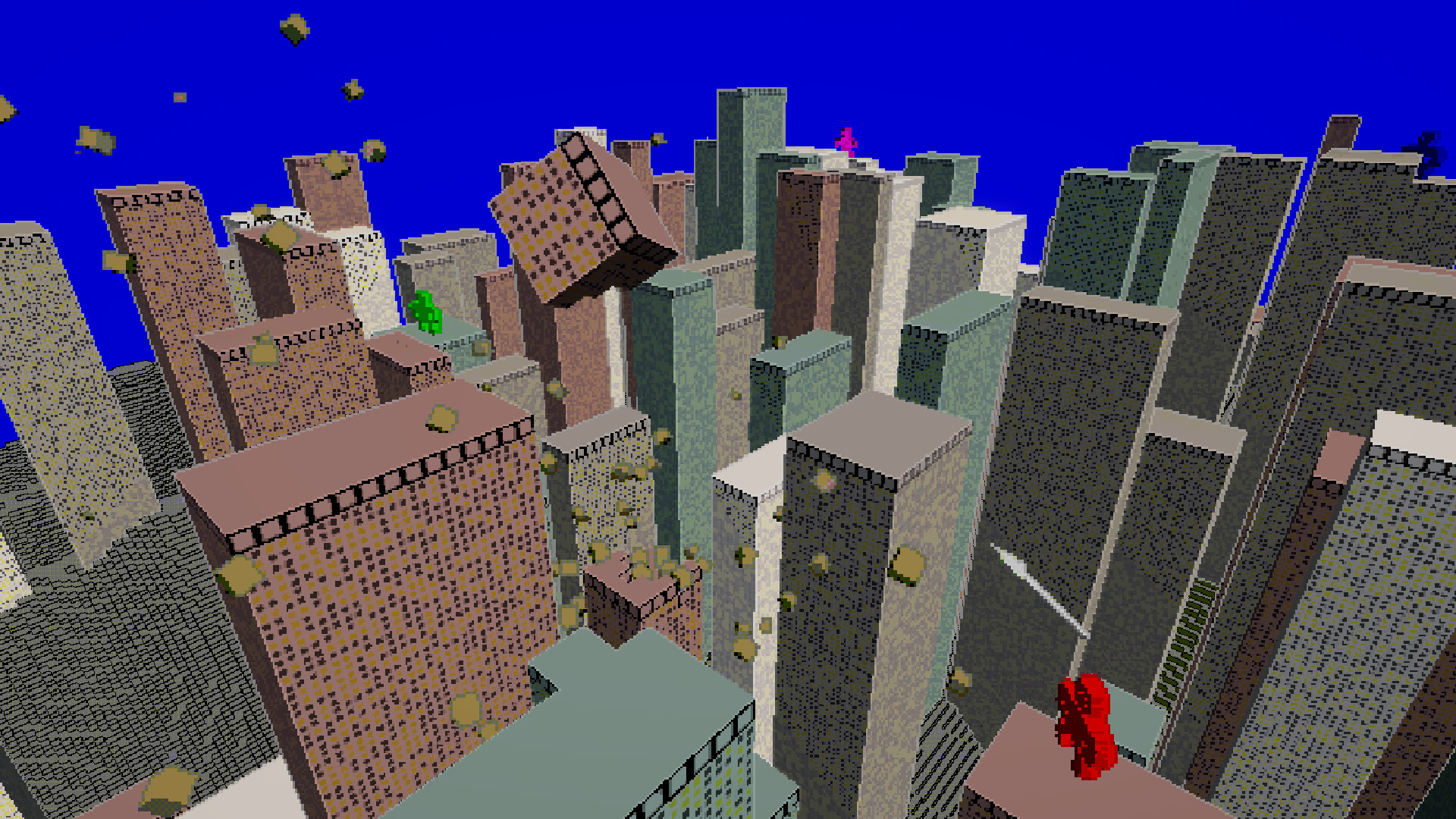 QBased GORILLAS screenshot 1