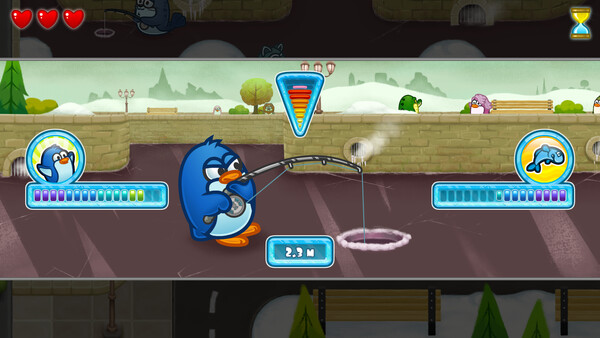 Скриншот 2 из игры Ice Pond: An Ice Fishing Adventure