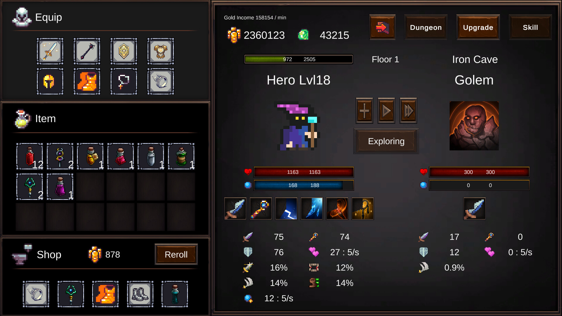 Magic Hero Incremental – Screenshot 5