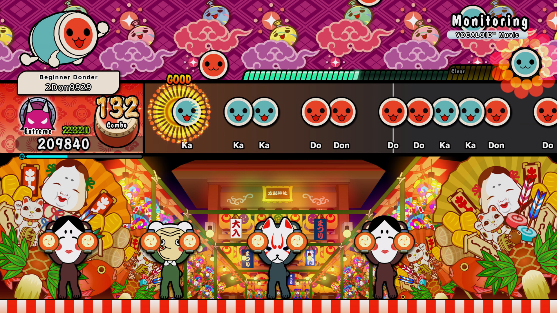 Taiko no Tatsujin: Rhythm Festival - HATSUNE MIKU Pack Vol. 6 Featured Screenshot #1
