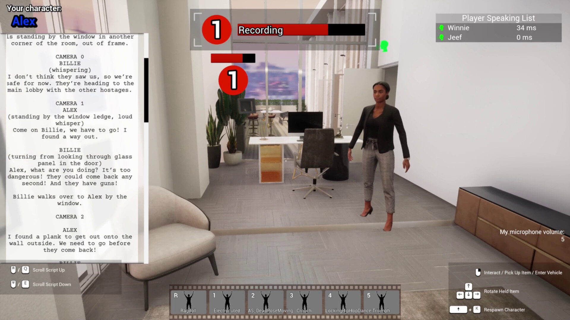 Acting Out screenshot #1